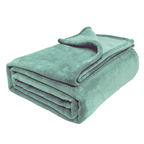 MillPrice Plain Fleece Throw Blanket – Soft Everyday Warmth