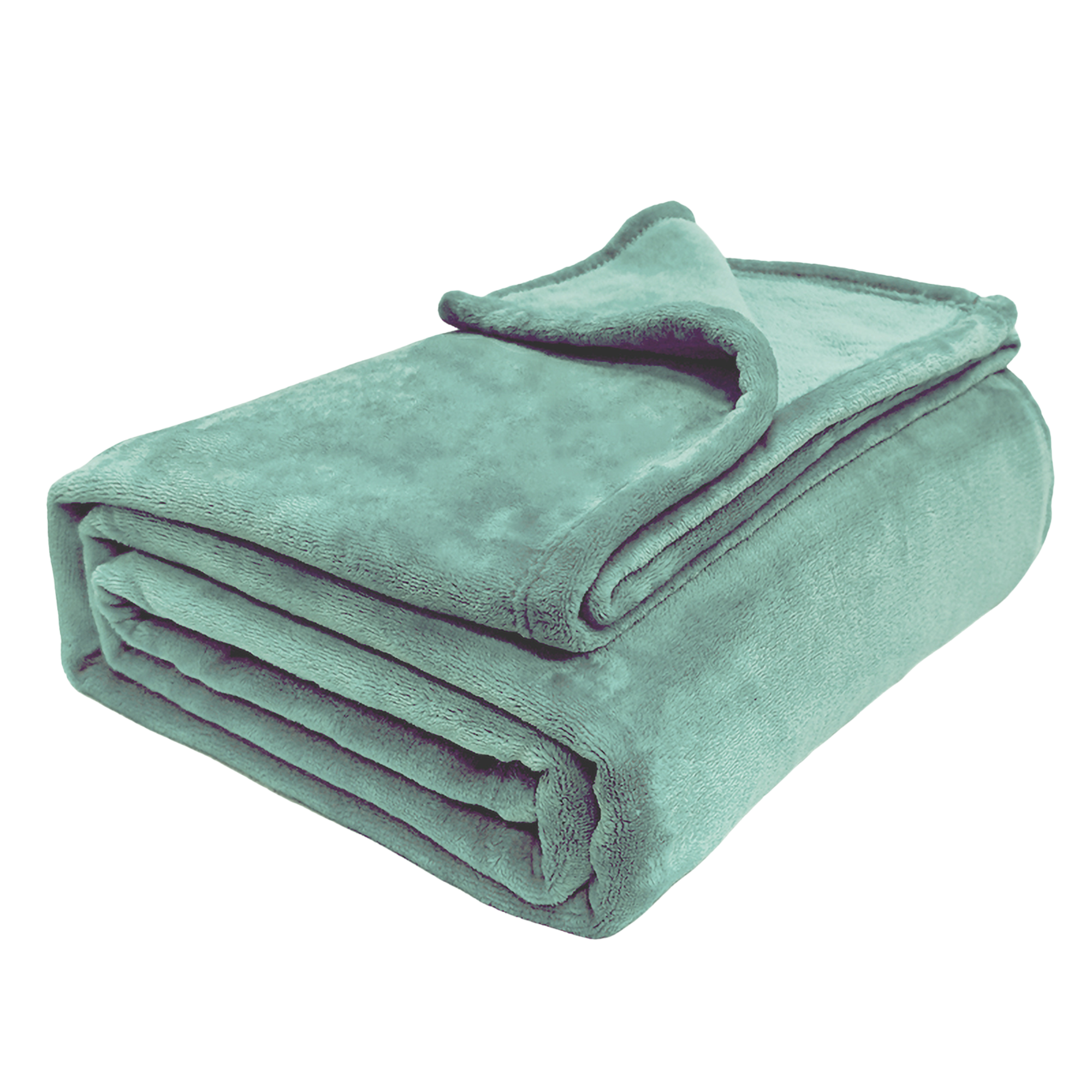 MillPrice Plain Fleece Throw Blanket – Soft Everyday Warmth