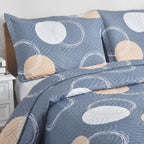 Luxury 3 Piece Bedding Set – Soft Microfibre Bedspread with Pillowcases | Lightweight & Cosy Bedspread-Milan