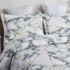 MillPrice Quilted 3-Piece Bedspread Set – Elegant Layered Comfort with Coordinated Pillowcases