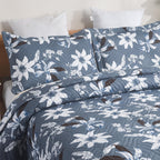Luxury 3 Piece Bedding Set – Soft Microfibre Bedspread with Pillowcases | Lightweight & Cosy Bedspread-Milan