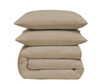MillPrice Luxury 3-Piece Microfibre Duvet Cover Set – Single, Double, King & Super King