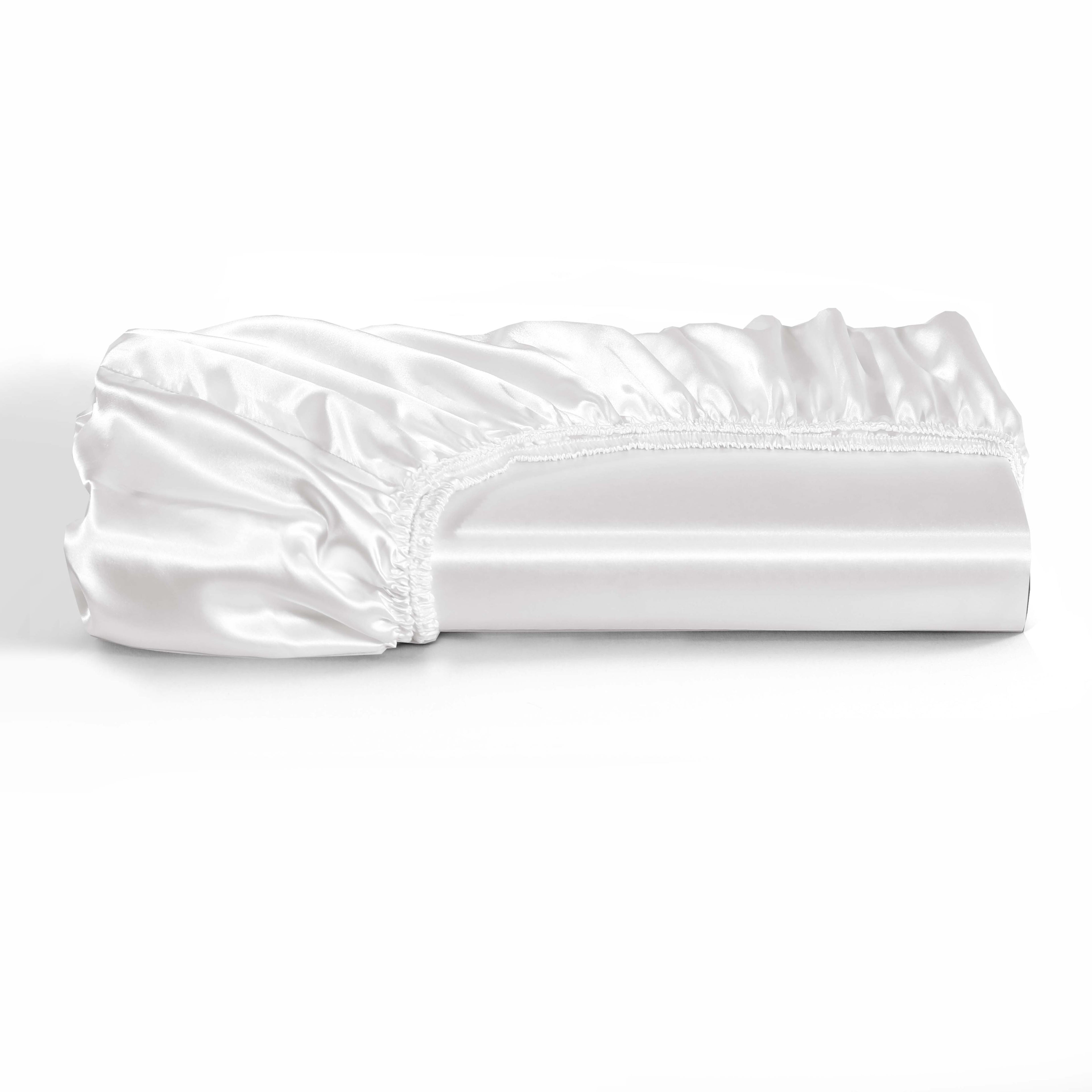 Luxury Satin Silk 6-Piece Bedding Set – Duvet Cover, Fitted Sheet & Pillowcases – Hotel-Style Soft, Elegant Bed Linen UK Sizes