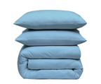 MillPrice Luxury 3-Piece Microfibre Duvet Cover Set – Single, Double, King & Super King