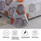 Luxury 3 Piece Bedding Set – Soft Microfibre Bedspread with Pillowcases | Lightweight & Cosy Bedspread-Milan