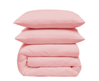 MillPrice Luxury 3-Piece Microfibre Duvet Cover Set – Single, Double, King & Super King
