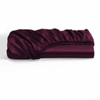 Luxury Satin Silk 6-Piece Bedding Set – Duvet Cover, Fitted Sheet & Pillowcases – Hotel-Style Soft, Elegant Bed Linen UK Sizes