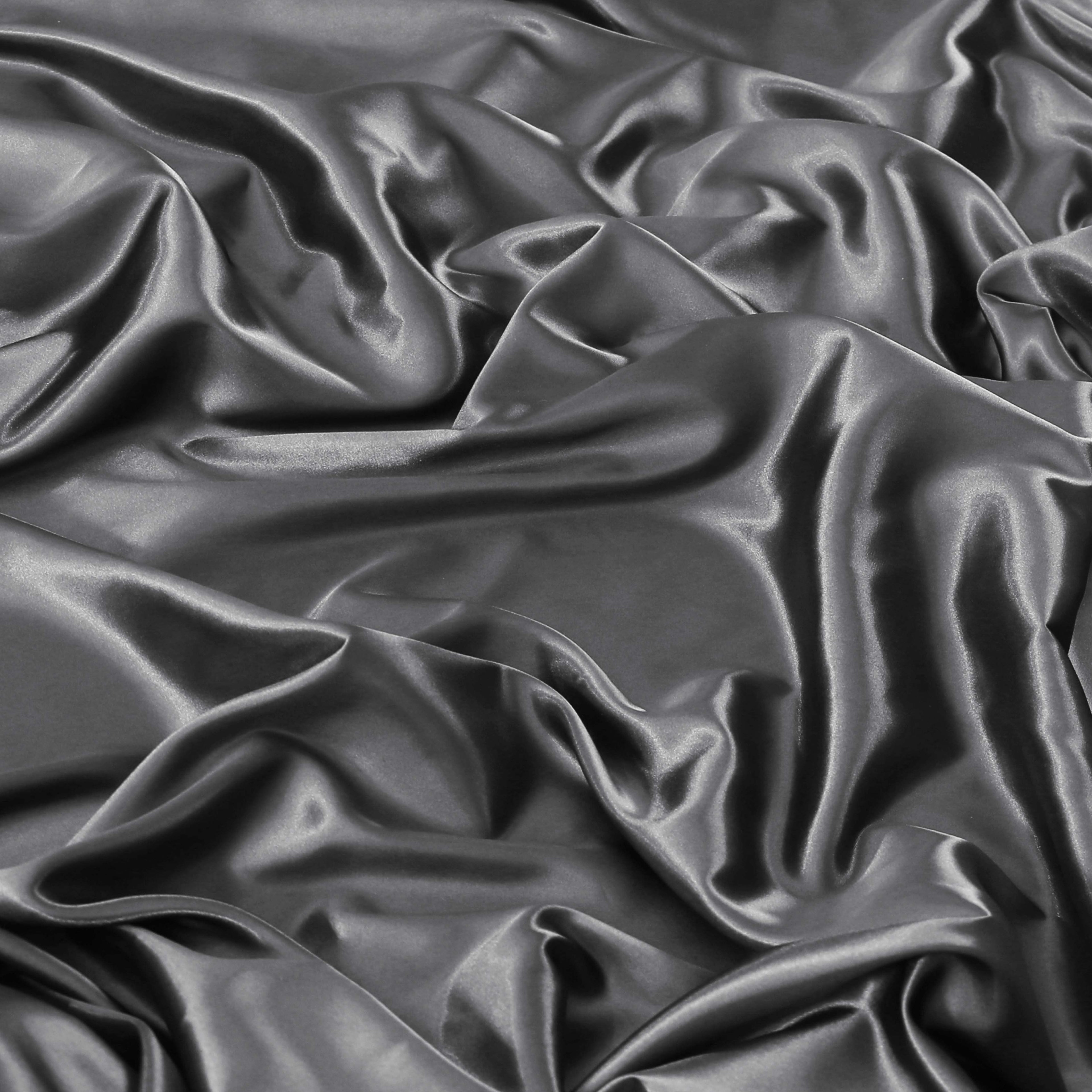 Luxury Satin Silk 6-Piece Bedding Set – Duvet Cover, Fitted Sheet & Pillowcases – Hotel-Style Soft, Elegant Bed Linen UK Sizes