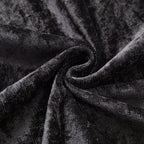 Crushed Velvet Curtains – Luxury Textured Eyelet Panel Pair