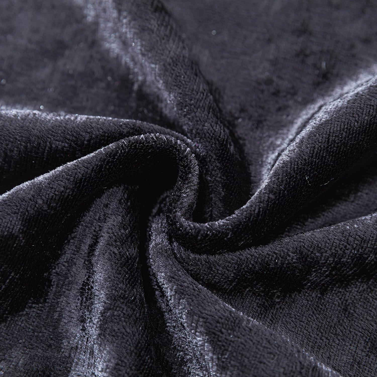 Luxurious Crushed Velvet Cushion Covers - Pack of 2 - Elegant Home D√©cor