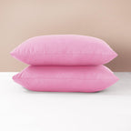 Pack of 2 Housewife Pillowcase 50 x 75 cm - Premium Quality, Soft and Durable