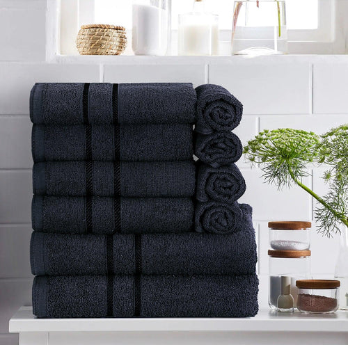 10-Piece Cotton Bath Towel Set | Luxurious & Quick Drying