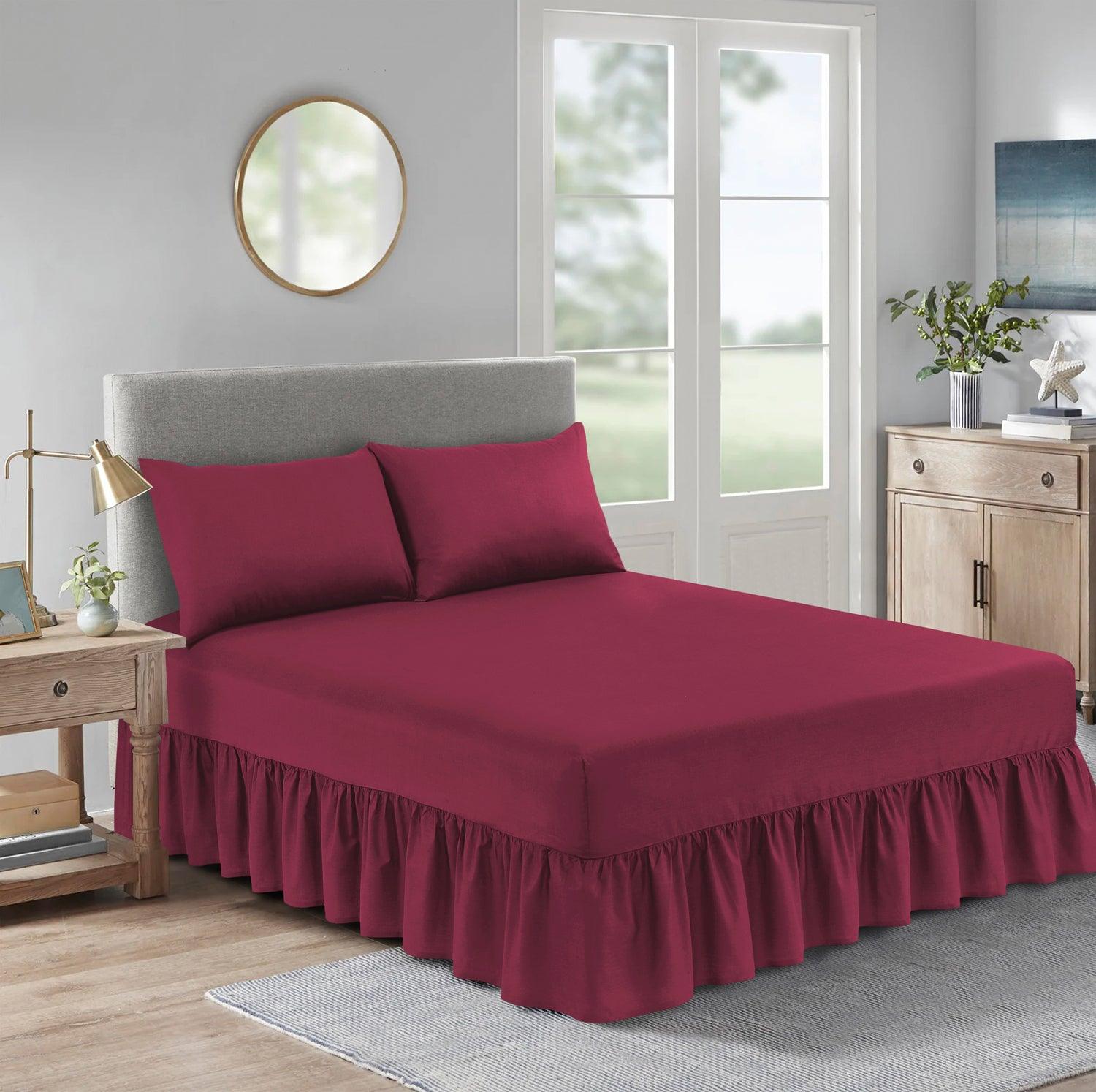 Elevate the Bed – Valanced Fitted Sheet