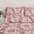3 Piece Luxury Quilted Bedspread Set – Reversible Floral Patchwork Bedspread with Pillow Shams | Soft Microfibre Bed Throw for Double & King Size Beds
