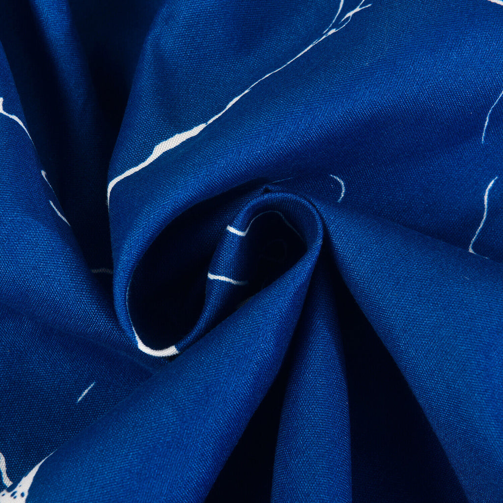 MillPrice Obsidian Marble Luxe Microfiber 4-Piece Bedding Set – Duvet Cover, Fitted Sheet & 2 Pillowcases