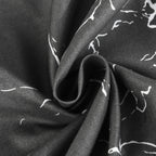 MillPrice Obsidian Marble Luxe Microfiber 4-Piece Bedding Set – Duvet Cover, Fitted Sheet & 2 Pillowcases