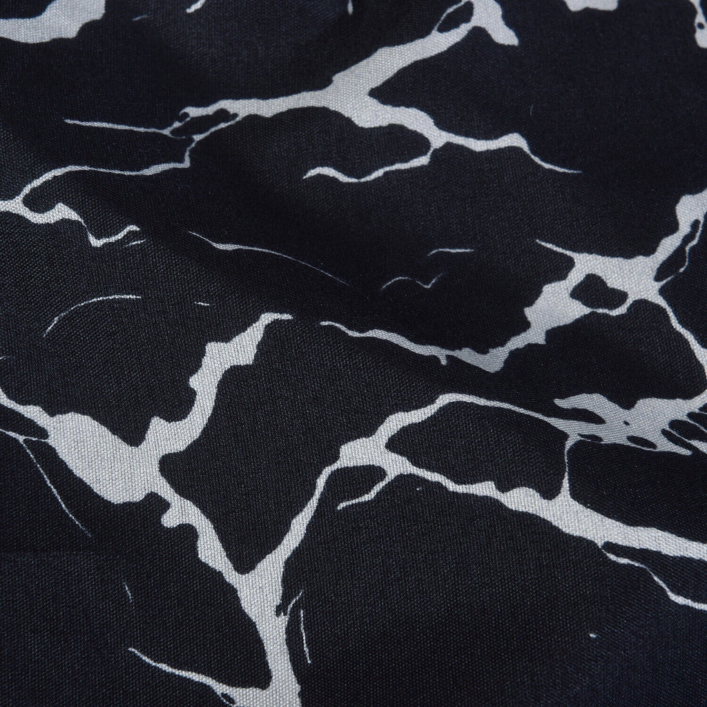 MillPrice Obsidian Marble Luxe Microfiber 4-Piece Bedding Set – Duvet Cover, Fitted Sheet & 2 Pillowcases