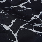 MillPrice Obsidian Marble Luxe Microfiber 4-Piece Bedding Set – Duvet Cover, Fitted Sheet & 2 Pillowcases