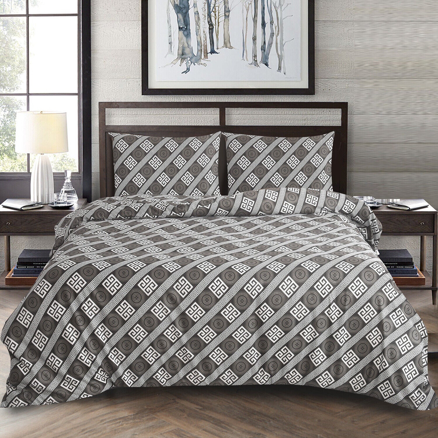 MillPrice 4-Piece Bedding Set – Refined Comfort in Signature Designs