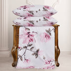 MillPrice Obsidian Marble Luxe Microfiber 4-Piece Bedding Set – Duvet Cover, Fitted Sheet & 2 Pillowcases