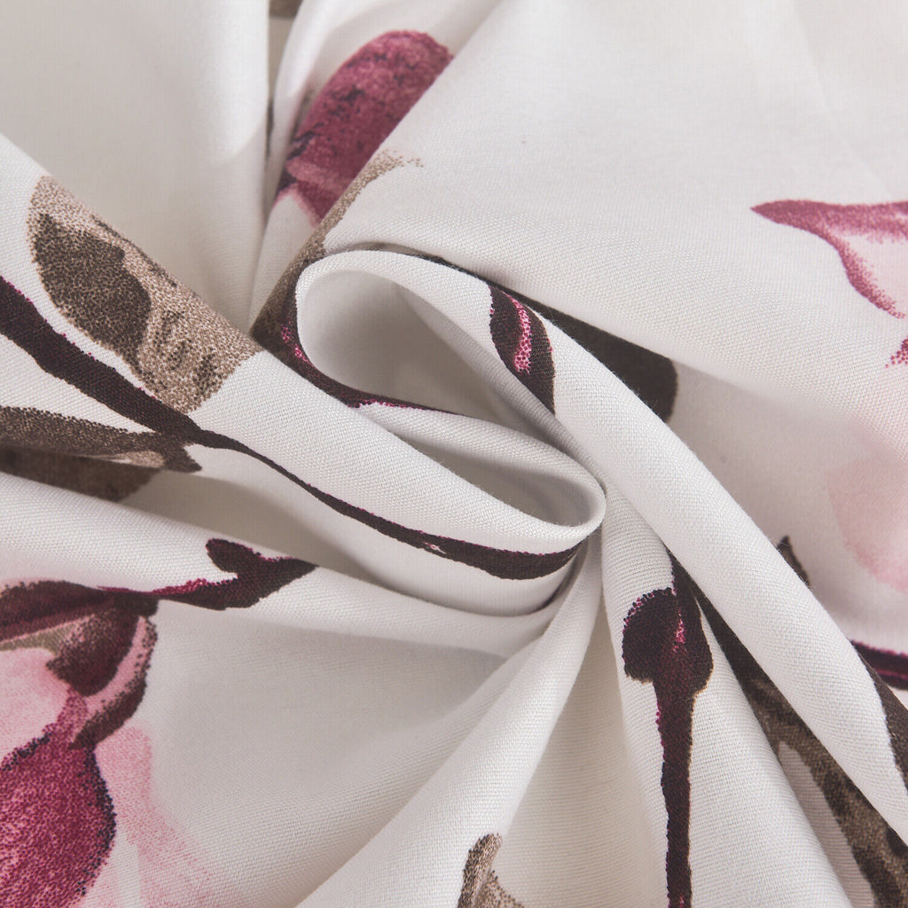 MillPrice Obsidian Marble Luxe Microfiber 4-Piece Bedding Set – Duvet Cover, Fitted Sheet & 2 Pillowcases