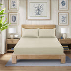 Extra Deep 25 cm Luxury Fitted Sheets - Plain Dyed, Shrinkage and Fade Resistant Bottom Sheet