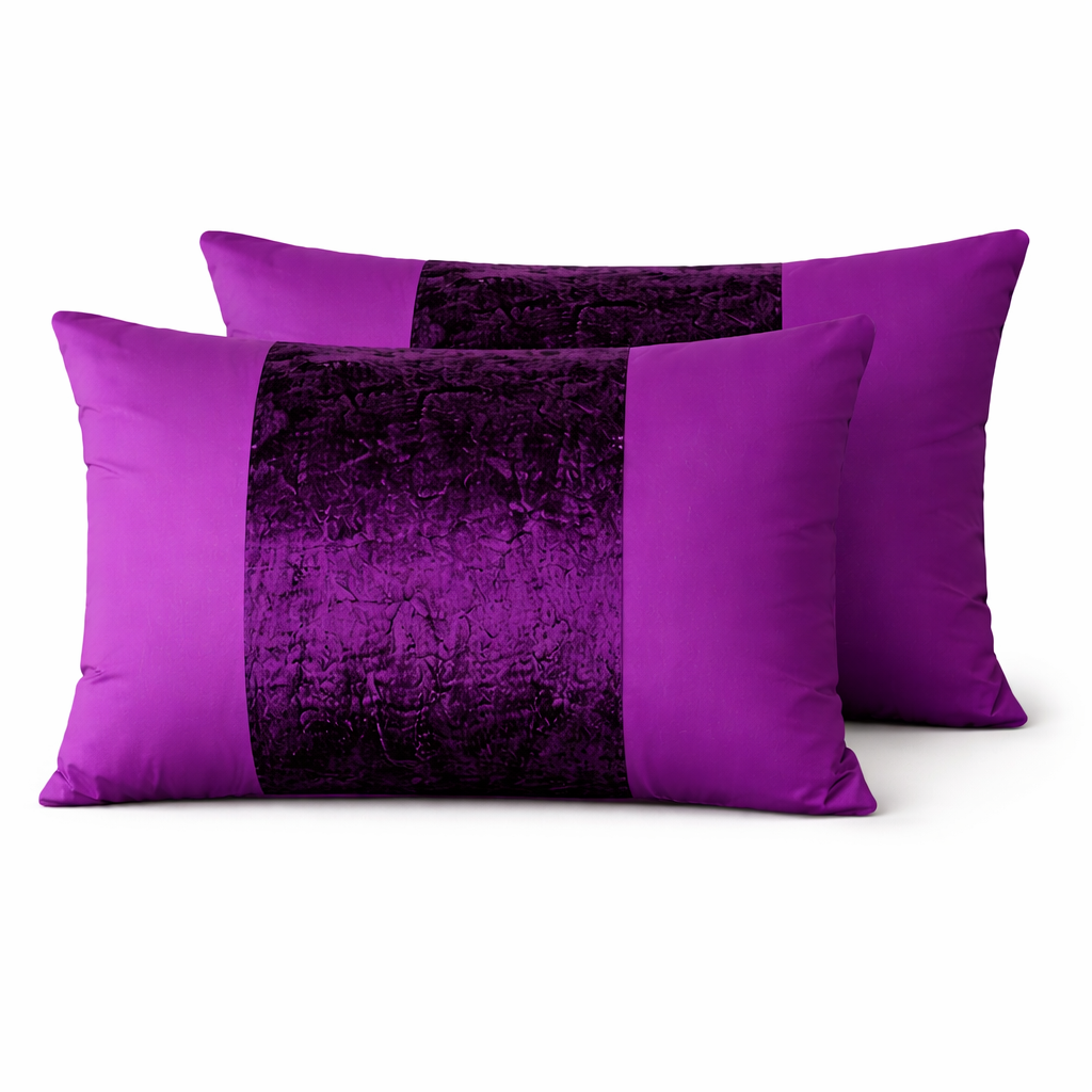 Premium Velvet Panel Duvet Cover Set – Soft Luxury Bedding Upgrade