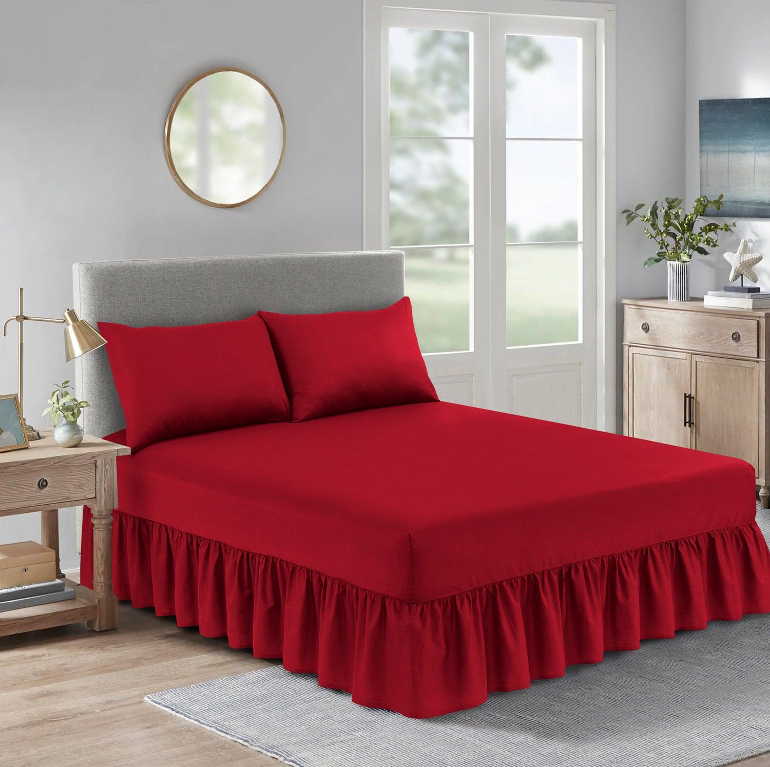 Elevate the Bed – Valanced Fitted Sheet