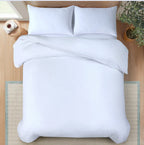 MillPrice Luxury 3-Piece Microfibre Duvet Cover Set – Single, Double, King & Super King