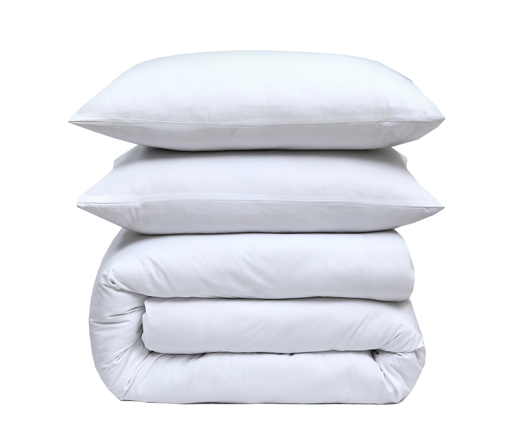 MillPrice Luxury 3-Piece Microfibre Duvet Cover Set – Single, Double, King & Super King