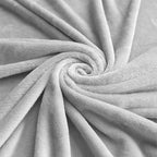 MillPrice Plain Fleece Throw Blanket – Soft Everyday Warmth