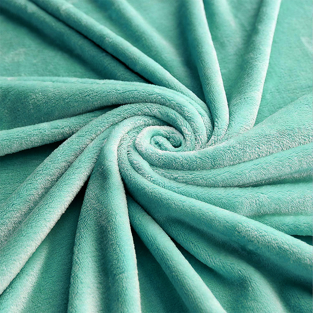 MillPrice Plain Fleece Throw Blanket – Soft Everyday Warmth