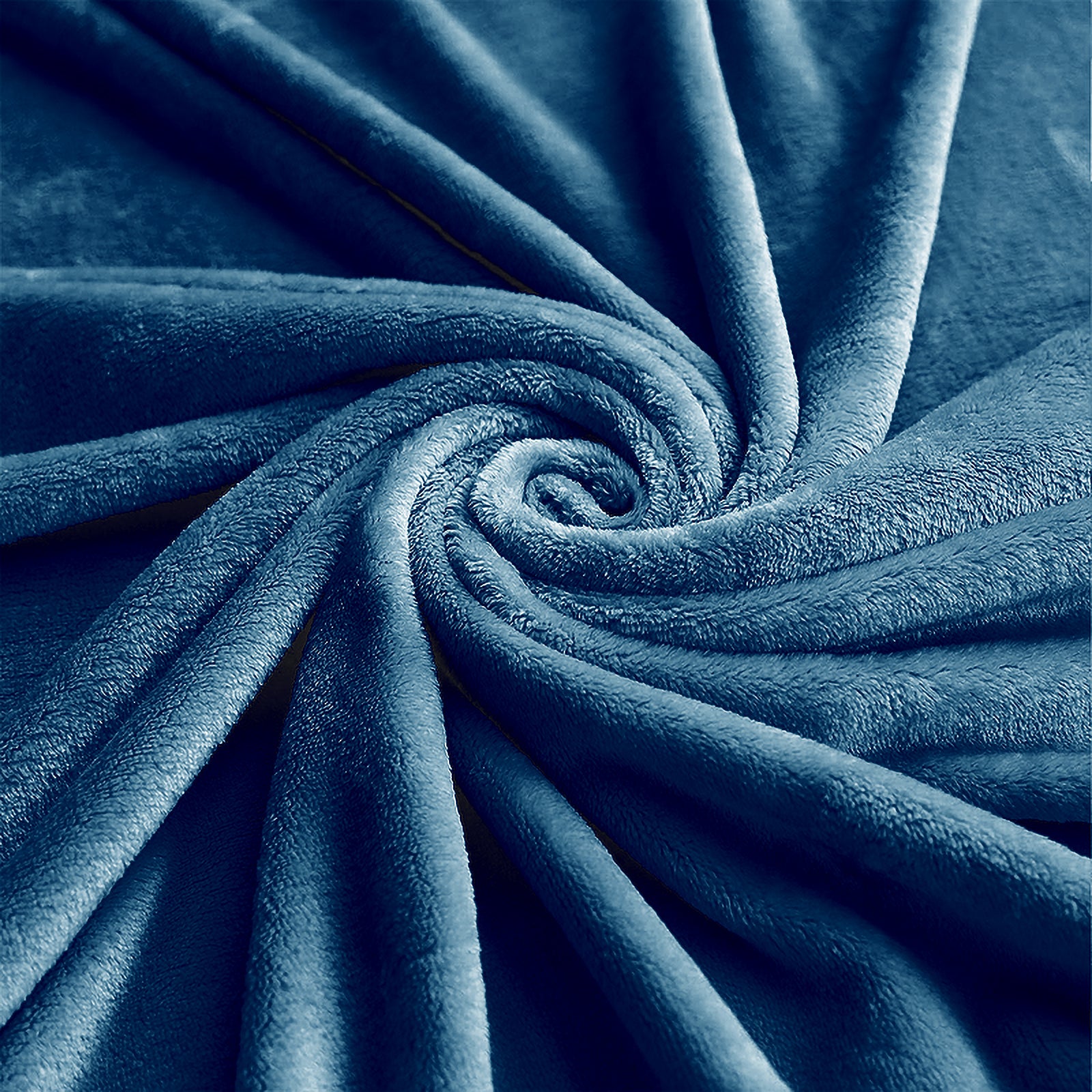 MillPrice Plain Fleece Throw Blanket – Soft Everyday Warmth