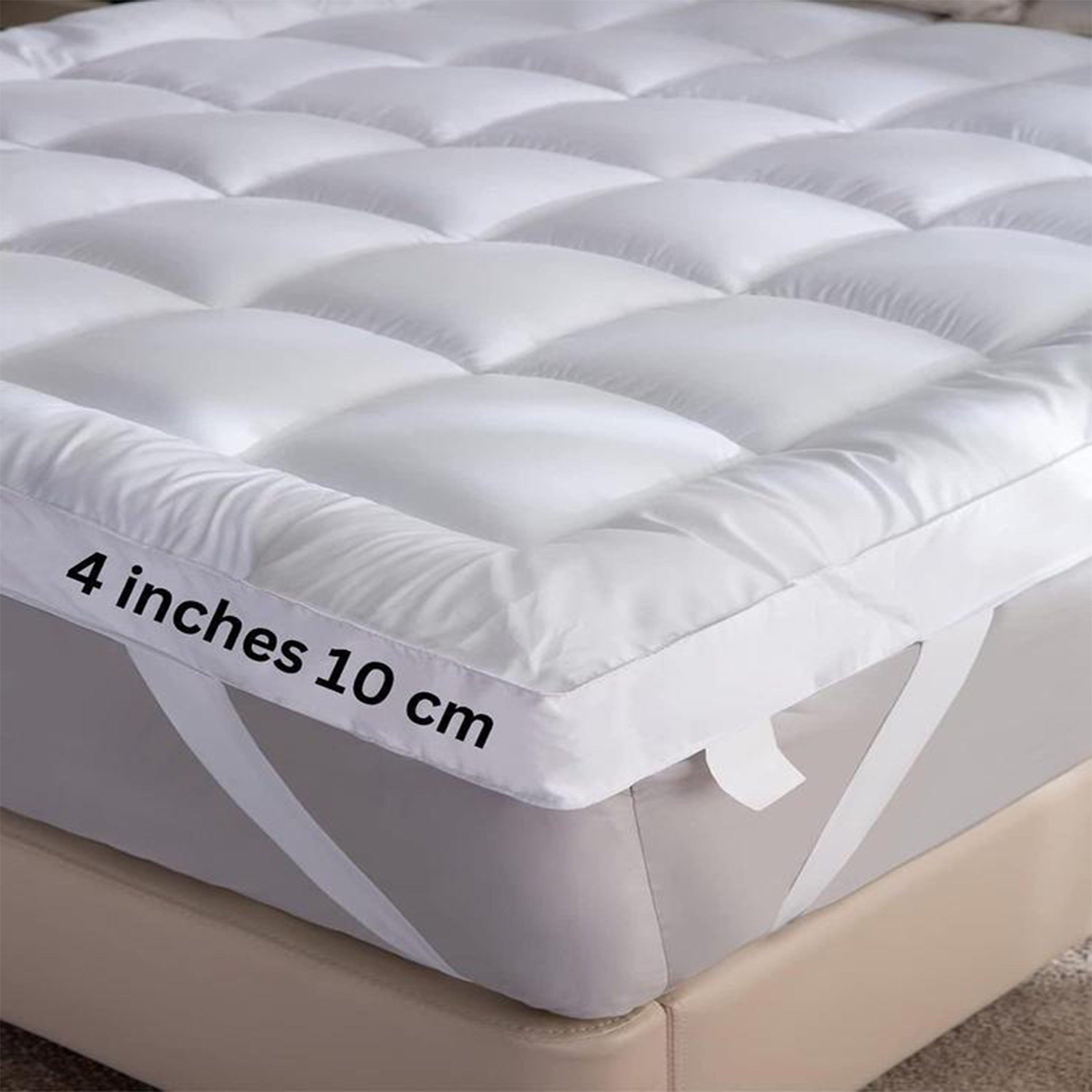 b and m mattress topper