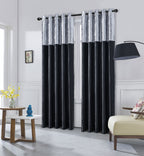 Silk Velvet Curtains – Luxury Blackout Style Panel Pair