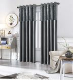 Silk Velvet Curtains – Luxury Blackout Style Panel Pair