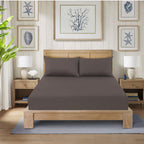 Extra Deep 25 cm Luxury Fitted Sheets - Plain Dyed, Shrinkage and Fade Resistant Bottom Sheet