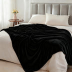 MillPrice Plain Fleece Throw Blanket – Soft Everyday Warmth