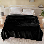 MillPrice Plain Fleece Throw Blanket – Soft Everyday Warmth