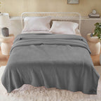 MillPrice Plain Fleece Throw Blanket – Soft Everyday Warmth