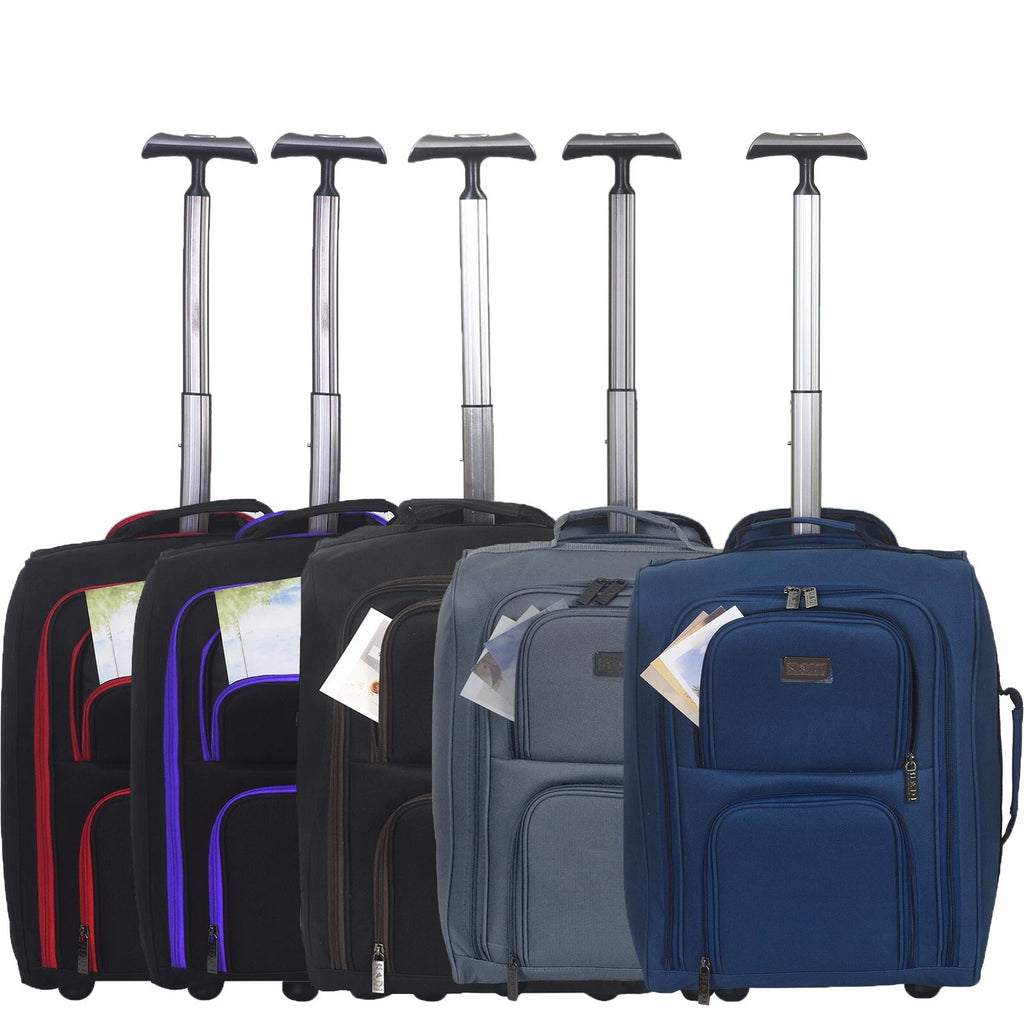 Ryanair 55 cm Cabin Carry On Hand Luggage Suitcase Approved Trolley Case Bag