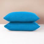 Pack of 2 Housewife Pillowcase 50 x 75 cm - Premium Quality, Soft and Durable